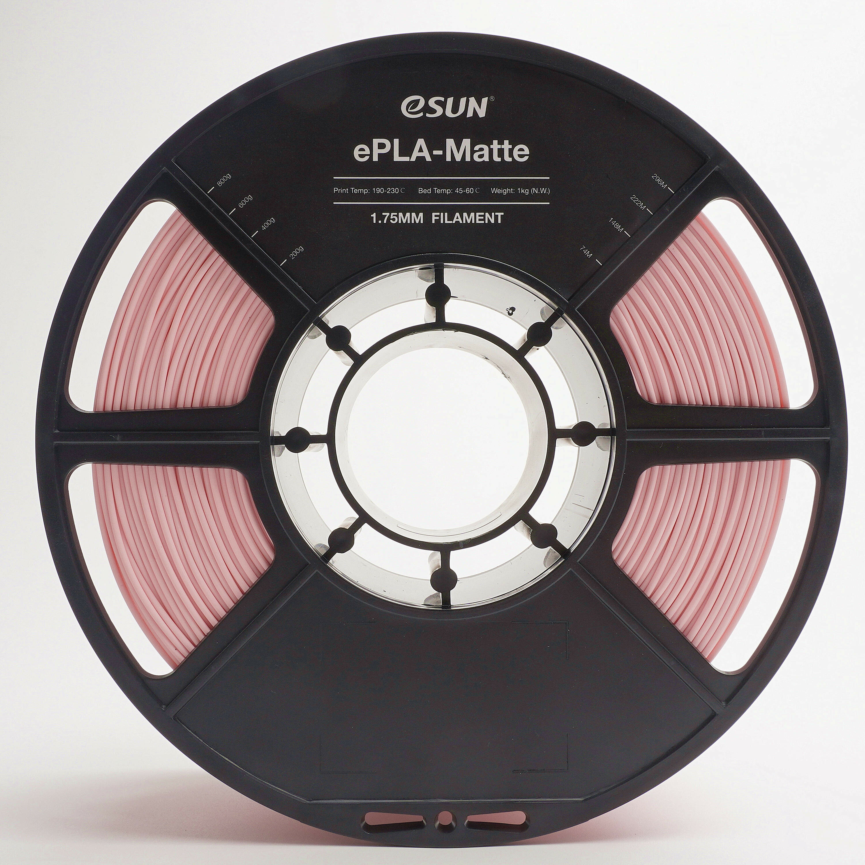 eSUN® ePLA-Matte 3D Printer Filament 1.75mm 1KG 2.2LBS 3D Printing Filament Matte Surface Low Density Material for 3D Printi